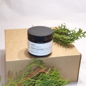 Økologisk eksfolierende sjokolademaske - EVOLVE Radiant Glow Mask - unboxed